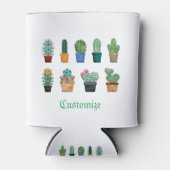 サボテンの植物の組み合わせThunder_Cove 缶クーラー (正面)