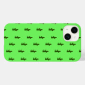 サボテンの植物を緑に点灯 Case-Mate iPhoneケース (裏面 (横))
