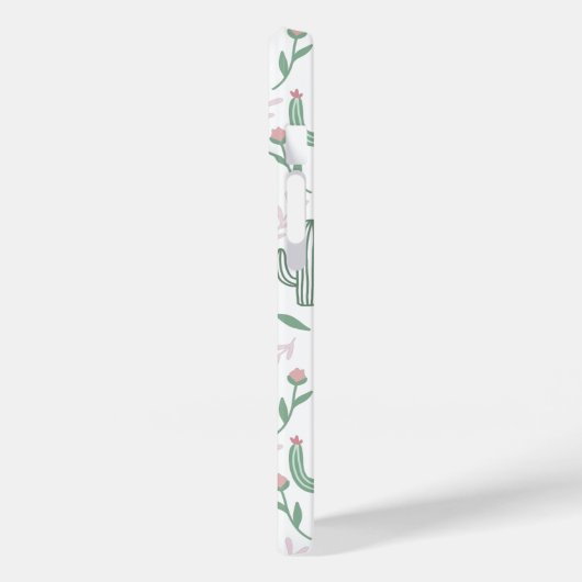 サボテンの植物パーソナライズされた模様 Case-Mate iPhoneケース (裏面 / 左)