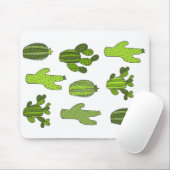 サボテンの植物,植物学,かわいいサボテン,ガーデニング マウスパッド (マウス)