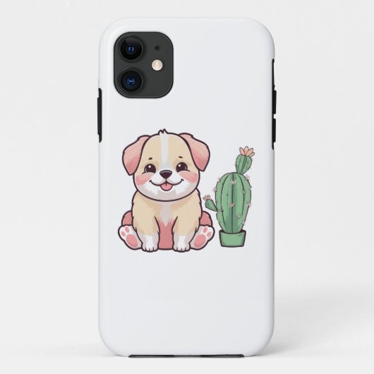 サボテンの甘い犬 Case-Mate iPhoneケース (裏面)