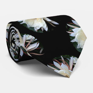 サボテンの着生の花 ネクタイ