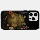 サボテンの砂漠のヒキガエル携帯ケース Case-Mate iPhoneケース (裏面 (横))