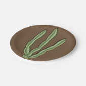 サボテンの紙皿 ペーパープレート (アングル)