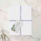 サボテンの結婚式ギフトタグ ギフトタグ (より糸付き)