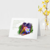 「サボテンの花が日没#105」/「誕生日あり」 カード (黄色い花)