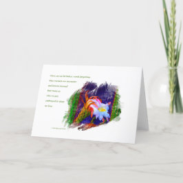 「サボテンの花が日没#105」/「誕生日あり」 カード