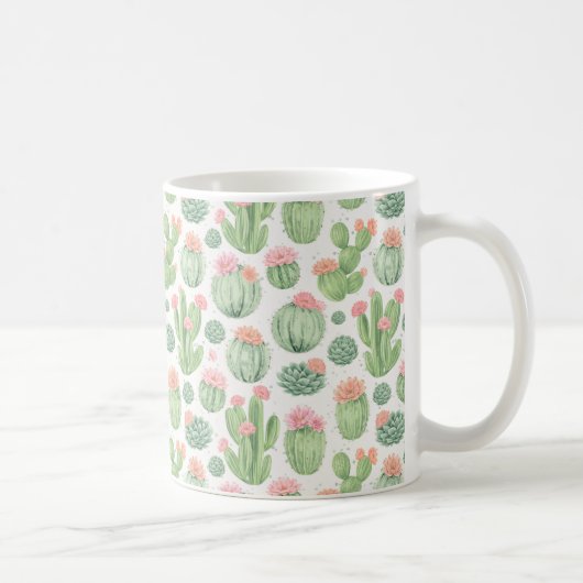サボテンの花の庭 コーヒーマグカップ (右)