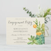 サボテンの花園でプロポーズ 招待状 (スタンド正面)