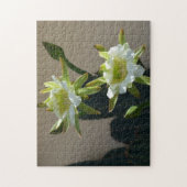 サボテンの花梨の花の写真 ジグソーパズル (縦)