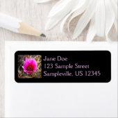 サボテンの花（とげのある梨）ワイルドフラワー ラベル (インサイチュ)