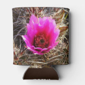 サボテンの花（とげのある梨）ワイルドフラワー 缶クーラー (裏面)