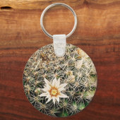 サボテンの花 キーホルダー (正面)