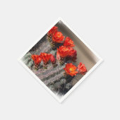 サボテンの花 スタンダードカクテルナプキン (角)