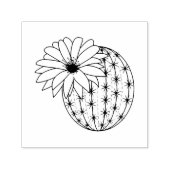 サボテンの花 セルフインキングスタンプ (デザイン)