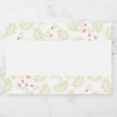 サボテンの花 フードラベル (シングルラベル)