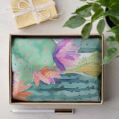 サボテンの花 場所 水彩画 デザート 薄葉紙 (ギフト)
