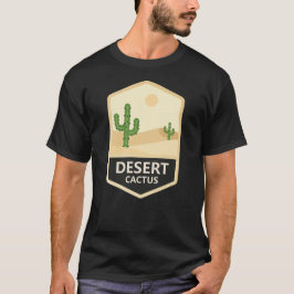 サボテンの荒野 Tシャツ