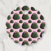 サボテンの贈り物/メッセージカード フェイバータグ (裏面)