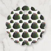 サボテンの贈り物/メッセージカード フェイバータグ (裏面)