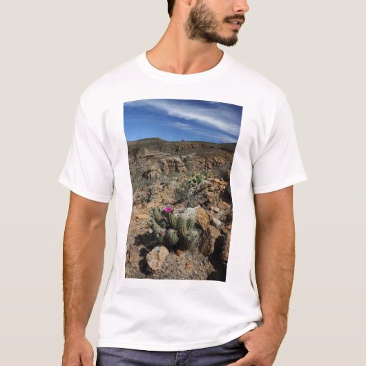 サボテンの開花 Tシャツ (正面)