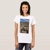 サボテンの開花 Tシャツ (正面フル)