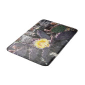 サボテンの黄色い花の春 バスマット (アングル)