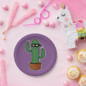 サボテンのbandidoの忍者によって覆われる卑劣な強盗 ペーパープレート (パーティー)