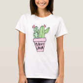 サボテンのTシャツ Tシャツ (正面)