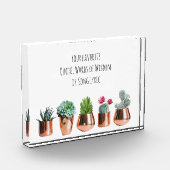 サボテンはあなたのお気に入りの引用文、歌の歌詞 フォトブロック (左)