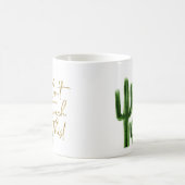 サボテンはこのTouchマグを飲めない コーヒーマグカップ (中央)