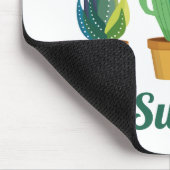 サボテンは多肉質だ マウスパッド (コーナー)