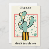 サボテンはTouch セーブザデート (正面/裏面)