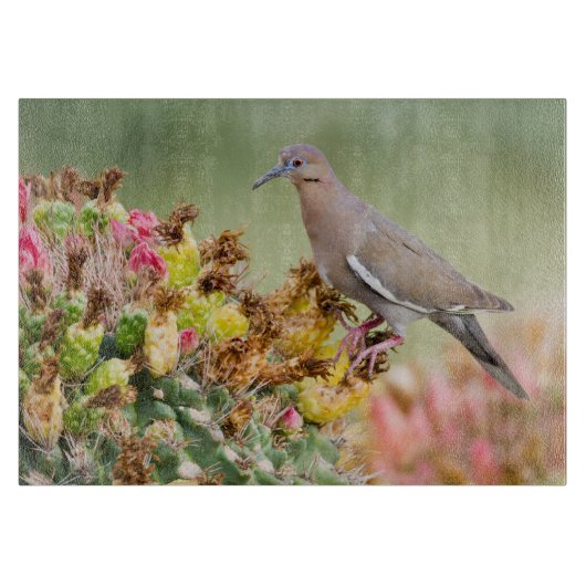 サボテンを食べる カッティングボード (正面)