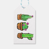 サボテンエレガントサボテン多肉南西部 ギフトタグ (正面)