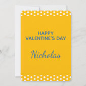 サボテンカラフルのモダンおもしろい カード (裏面)