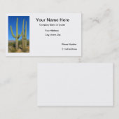 サボテンカード 名刺 (正面/裏面)