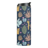 サボテンチャームカラフル:ヴィンテージフローラ タンブラー (回転左)