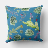 サボテンデザイン5 クッション (裏面)