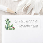 サボテンデザイン ラベル (インサイチュ)