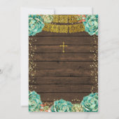 サボテンバプテスマ招待状 招待状 (裏面)