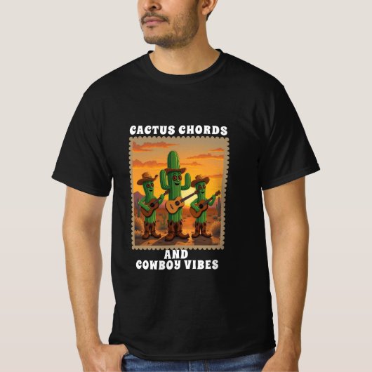 サボテンバンド Tシャツ (正面)