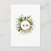 サボテンフローラ結婚砂漠詳細 エンクロージャーカード (裏面)