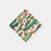 サボテンフローラ スタンダードカクテルナプキン (角)