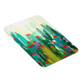 サボテンプリント |サボテンの多い マグネット (右側)