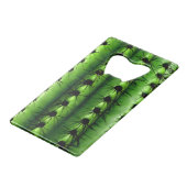 サボテンボトルオープナークレジットカードサイズ クレジットカード栓抜き (正面アングル)