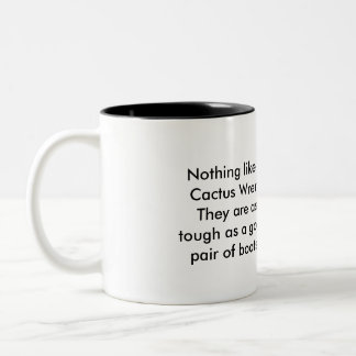 サボテンミソサザイ ツートーンマグカップ