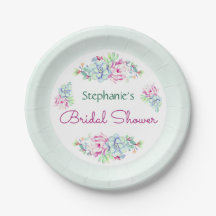 サボテンモダンサボテン水彩ブライダルシャワー