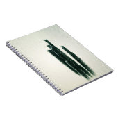 サボテンモダンフォトアートグリーン ノートブック (右側)