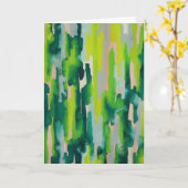 サボテンランプNotecard カード (黄色い花)